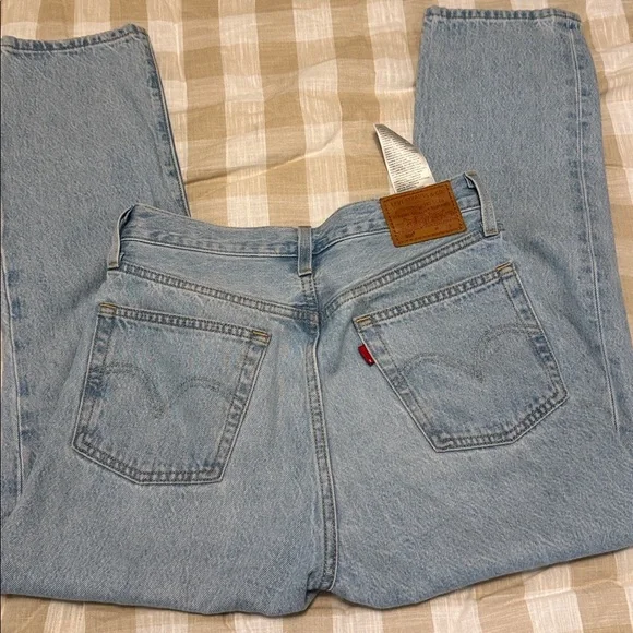 Levi’s 501 Light Blue Denim Jeans size 26 x 26 - Picture 5 of 7